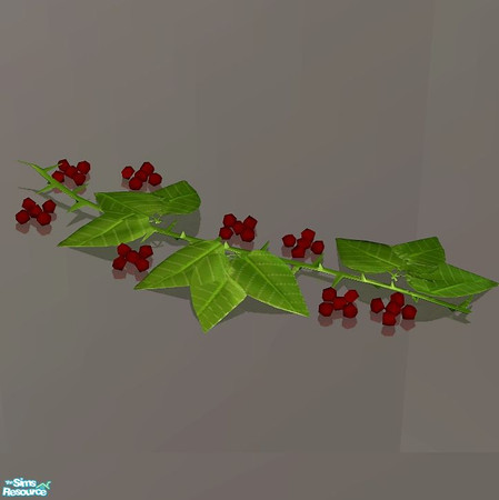 Sims 2 — Adagio dining - deco plante by kibanahnah — to decorate the table