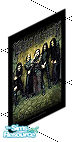 Sims 1 — Cradle Of Filth Poster by Downy Fresh — Object lies flat on wall, does not mirror-image. 