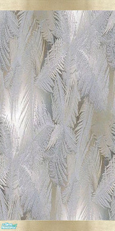Sims 2 — Foil Feathers by katalina — A foil wallpaper.