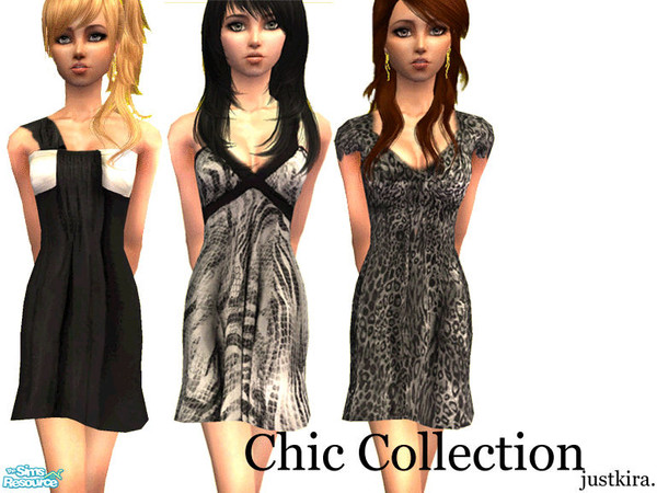 Sims 2 — Chic Collection by justkira. — Formal wear for your more elegant teen sims ^^