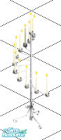 Sims 1 — Sams TSO Wedding Candelabra by frisbud — Graphics by Maxis from the Sims Online. Converted for The Sims by Peter