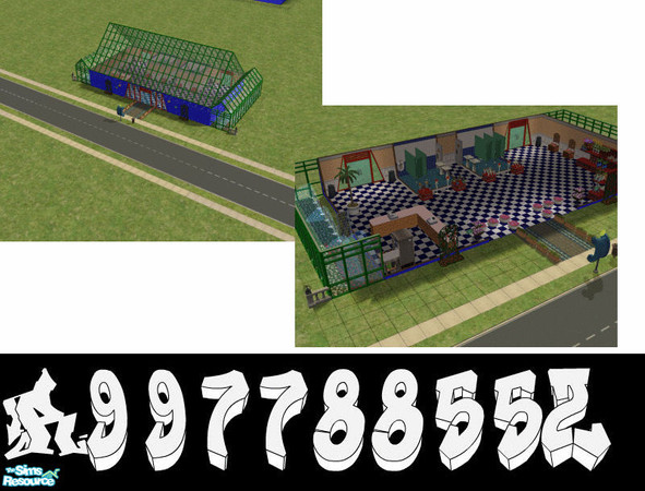 Sims 2 — Upsy Daises by 997788552 — A flower shop for your Sims to manage and improve 