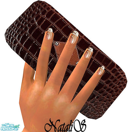 Sims 2 — NS clutch bag set -item 4 by Natalis — New clutch bag mesh for adult female and various recolors.