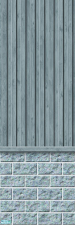 Sims 2 — Studio K Vertical Wood & Light Block - Aegean by StudioKhagerks — 