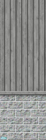 Sims 2 — Studio K Vertical Wood & Light Block - Storm by StudioKhagerks — 