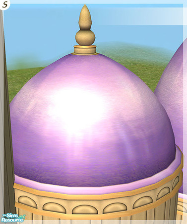 Sims 2 — CoT - small - cupola type1 by senemm — A huge set of several new meshes and recolors, based on the architecture