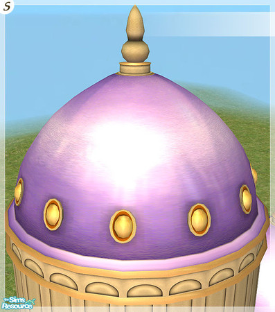 Sims 2 — CoT - small - cupola type2 by senemm — A huge set of several new meshes and recolors, based on the architecture