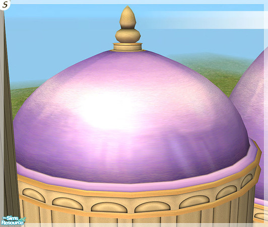 Sims 2 — CoT - medium - cupola type1 by senemm — A huge set of several new meshes and recolors, based on the architecture