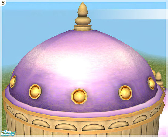 Sims 2 — CoT - medium - cupola type2 by senemm — A huge set of several new meshes and recolors, based on the architecture