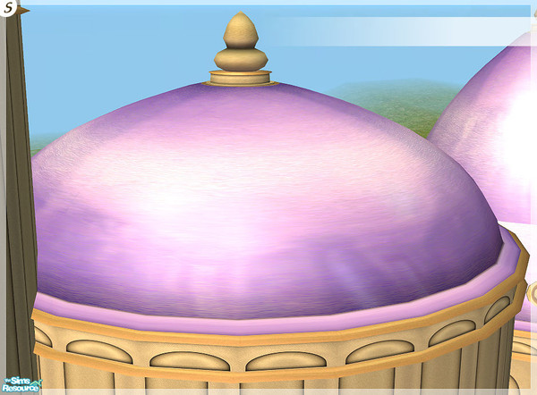 Sims 2 — CoT - large - cupola type1 by senemm — A huge set of several new meshes and recolors, based on the architecture