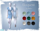 Sims 2 — Eloquent formals by Marko — A simple cut, in simple colors and with simple decorations, and still an eloquent