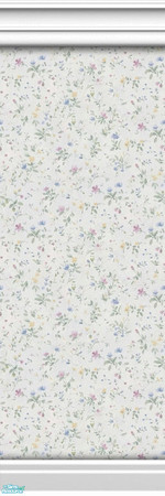 Sims 2 — Floral Wallpaper 04 by Mutske — 
