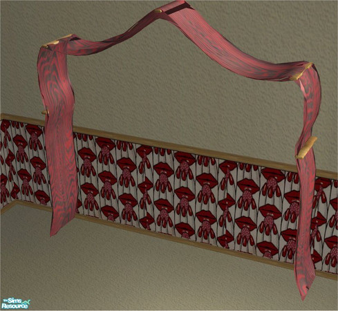 Sims 2 — Midlands TC 126 Wild Teen Bedroom Set - Canopy by midland_04 — Canopy recolor of the Pure Teen Room. Hope