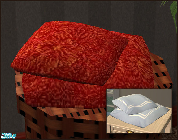Sims 2 — Portman Bedroom - Decorative Pillows by sim_man123 — Part of my Portman Bedroom set. Pulls texture from the