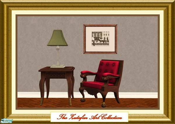 Sims 2 — Zutafen Art Collection - Elut Zutafen Collection 07 by Elut — Sketch of Street Uses Maxis: