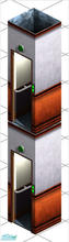 Sims 1 — Sams TSO Modern Elevator by frisbud — Elevator base by Nightcrawler. Graphics by Maxis from the Sims Online.