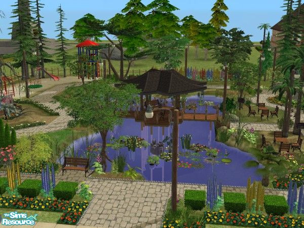 Sims 2 — Small Park by camarossz28 — Hello Everyone :) its been a year since i upload a lot, xD i hope you al like this