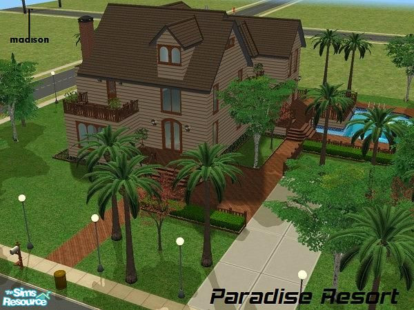 2 — 58 Oceanview Drive by Madisim — A comfy new home for your simmies, including a large basement area. Lots of room for