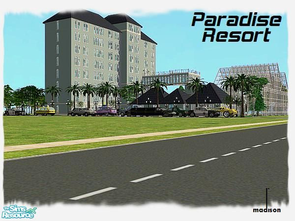 2 — Westin's Paradise Resort by Madisim — The first in a series, this new luxury 9 level hotel is already overbooked!