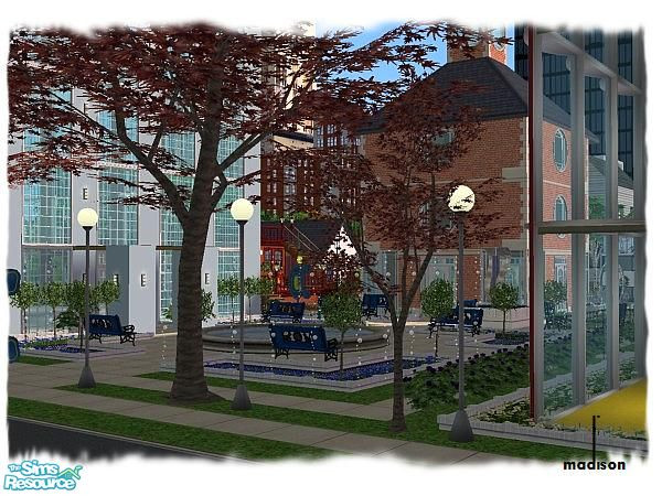 2 — 1 Financial Plaza by Madisim — Madison Heights first community lot, 9 floor bank tower, 7 floor financial tower with