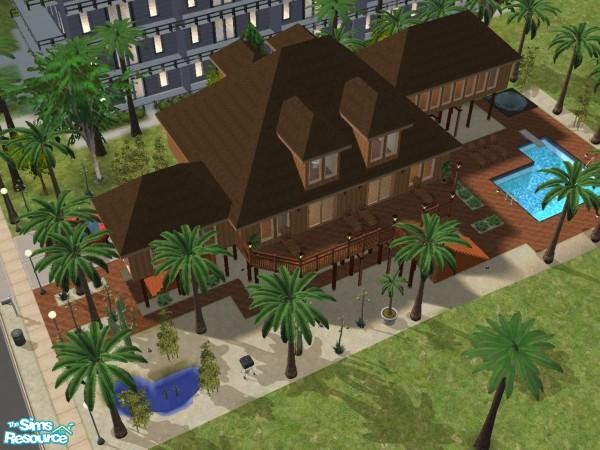 2 — Madison Shores Beach House by Madisim — A nice beachfront rental, suspended on stilts for protection ! Nice pool ...