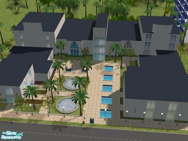 2 — Madison Shores Lot 63 by Madisim — The Madison Shores Mall. Four large department stores with 26 smaller/medium size