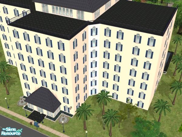 2 — Madison Shores Lot 54 by Madisim — Sky towers condo for your simmies! Great private suite atop the 8th floor. 5 x 6