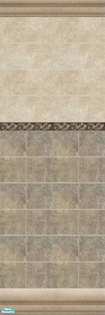 Sims 2 — Castle Wall & Floor Set - Cw1 by eriduserpent — A castle wall. Designed By The EriduSerpent~