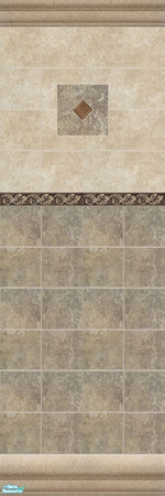 Sims 2 — Castle Wall & Floor Set - Cw2 by eriduserpent — A castle wall. Designed By The EriduSerpent~