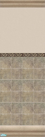 Sims 2 — Castle Wall & Floor Set - Cw4 by eriduserpent — A castle wall. Designed By The EriduSerpent~