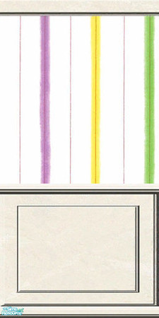 Sims 2 — Pupanunu Floral Bedroom Set - Pupanunu Wallpaper 04 by VictoriaGrace — 