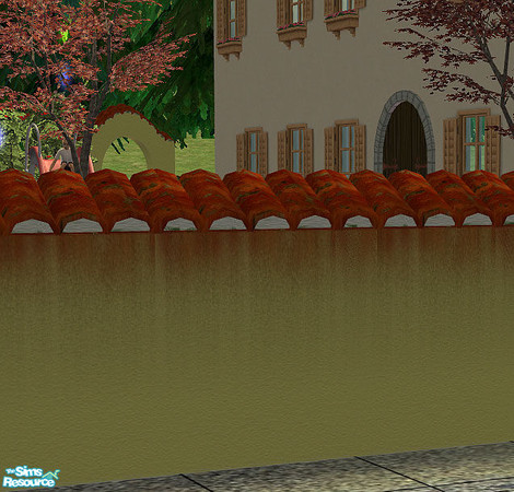 Sims 2 — Biergarten - Fence by Sasilia — 