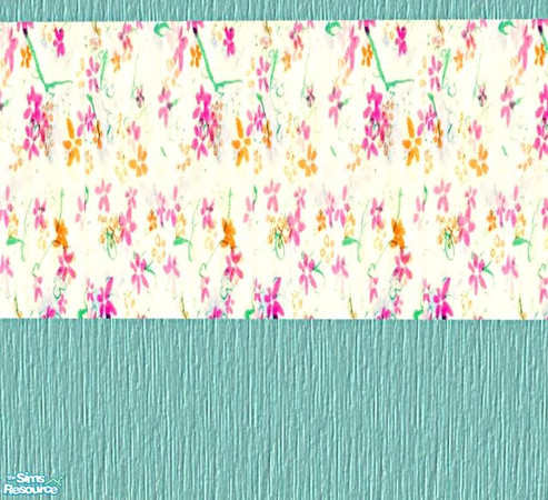 Sims 2 — TC127- PB Forever Living RC- Wall 1 by mom_of2boyz — TC-127 is a recolor of PB Forever Living by Ricci2882. The