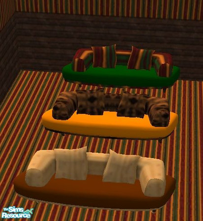 Sims 2 — TC72 Livingroom - Tc72 Sofa by Tricross — This set was made using the textures from ATWA.