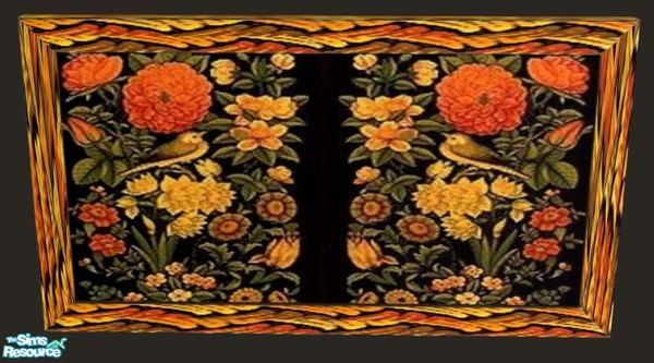 Sims 2 — TC-33 Nikkis Loft RC- Painting by mom_of2boyz — A recolor of Nikkis Loft, by Creations by Angela, using the