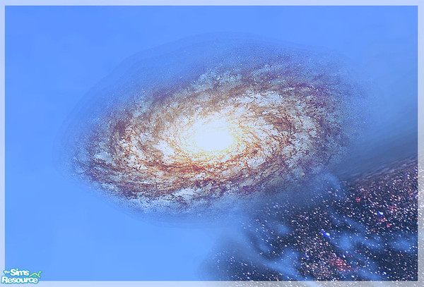 Sims 2 — The Universe - Galaxy type1 by senemm — The 2nd part of Universe \'hood deco set which contins various galactic