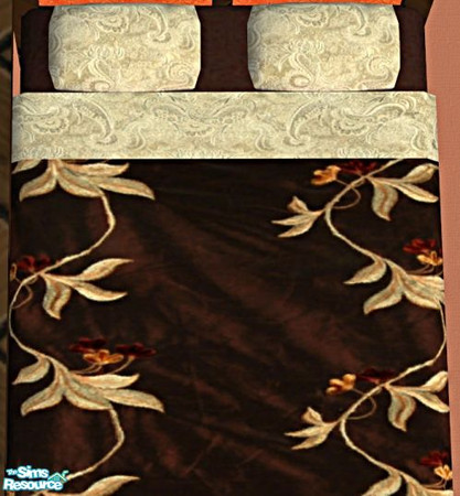 Sims 2 — TC- 128 Bancroft Bedroom RC- Bedding by mom_of2boyz — A recolor of Bancroft Bedroom by Ricci2882. The textures
