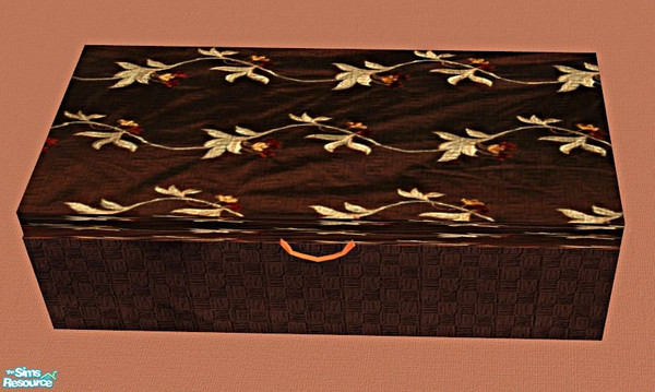 Sims 2 — TC- 128 Bancroft Bedroom RC- Chest by mom_of2boyz — A recolor of Bancroft Bedroom by Ricci2882. The textures for