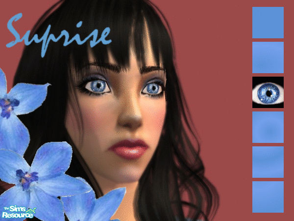Sims 2 — Surprise Eyes Blue by cinderellimouse — Sparkling blue eyes for your simmies!
