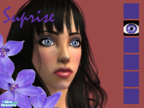 Sims 2 — Surprise Eyes Lilac by cinderellimouse — Sparkling lilac eyes for your simmies!