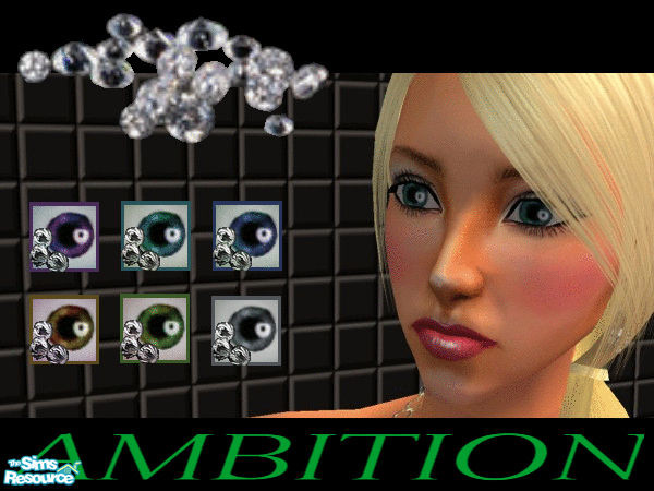 Sims 2 — Ambition Eyes by cinderellimouse — If your sims have stars in their eyes they need these Ambition Eyes! Colours