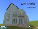 Sims 2 — 1257 Central by kiesharenee — Inspired by Tiko\'s \"Split-Level Staircase\" Tutorial. Has 3 spacious