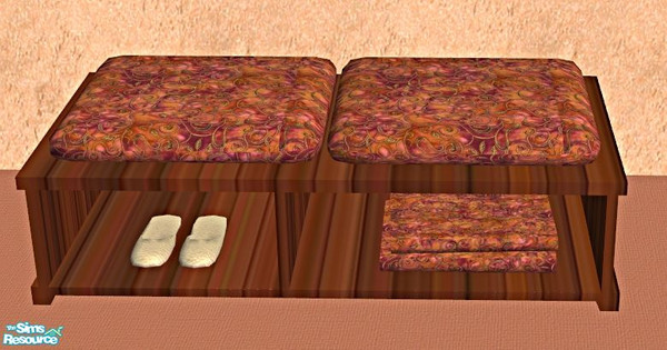 Sims 2 — TC-129 Sugar Girl RC- Lady End Sofa by mom_of2boyz — A recolor of Sugar Girl, by CherryND for Texture Challenge