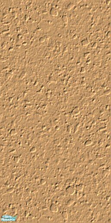 Sims 2 — Stucco Wall & Floor Set - Terracotta Mud Stucco Wall by Jron — A wall to match my Terracotta Mud Stucco
