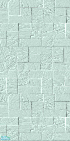 Sims 2 — PP Brick-Tile Wall Collection - Jade by shadow66 — Bricks or Tiles? These versatile, seamless, textured walls