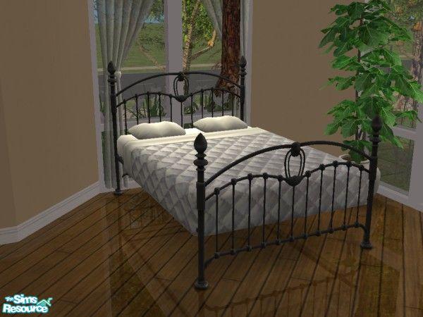 Sims 2 — MFG Bedding - Padded White by mightyfaithgirl — White quilted bedding