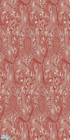 Sims 2 — Red Designer Walling by oishiq30 — By Oishiq30 at TSR