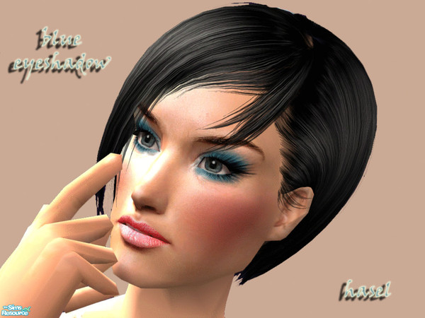 Sims 2 — HS Eyeshadow Set -7- Blue Eyeshadow by hasel — Enjoy...