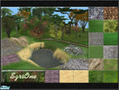 Sims 2 — SZR Terrain Set 01 by szrsone — Included:15 gorund covers