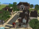 Sims 2 — Verona City by monmel — In Verona City your sims can spend the day with shoping and relax in the park. Verona